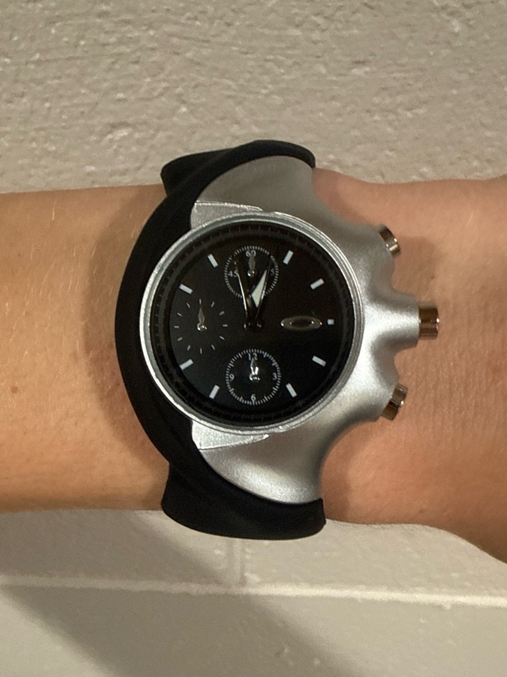Oakley inspired watch